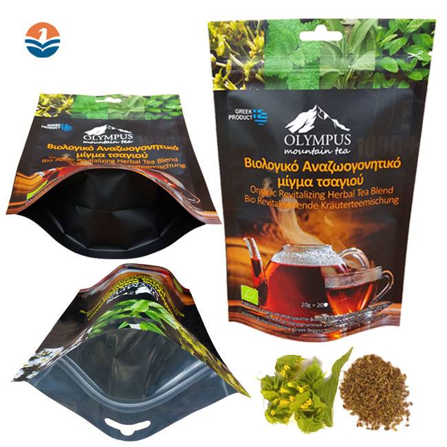 Custom Logo Stand Up Pouch Ziplock Food Packaging Wholesale China Factory Plastic Bag Biodegradable